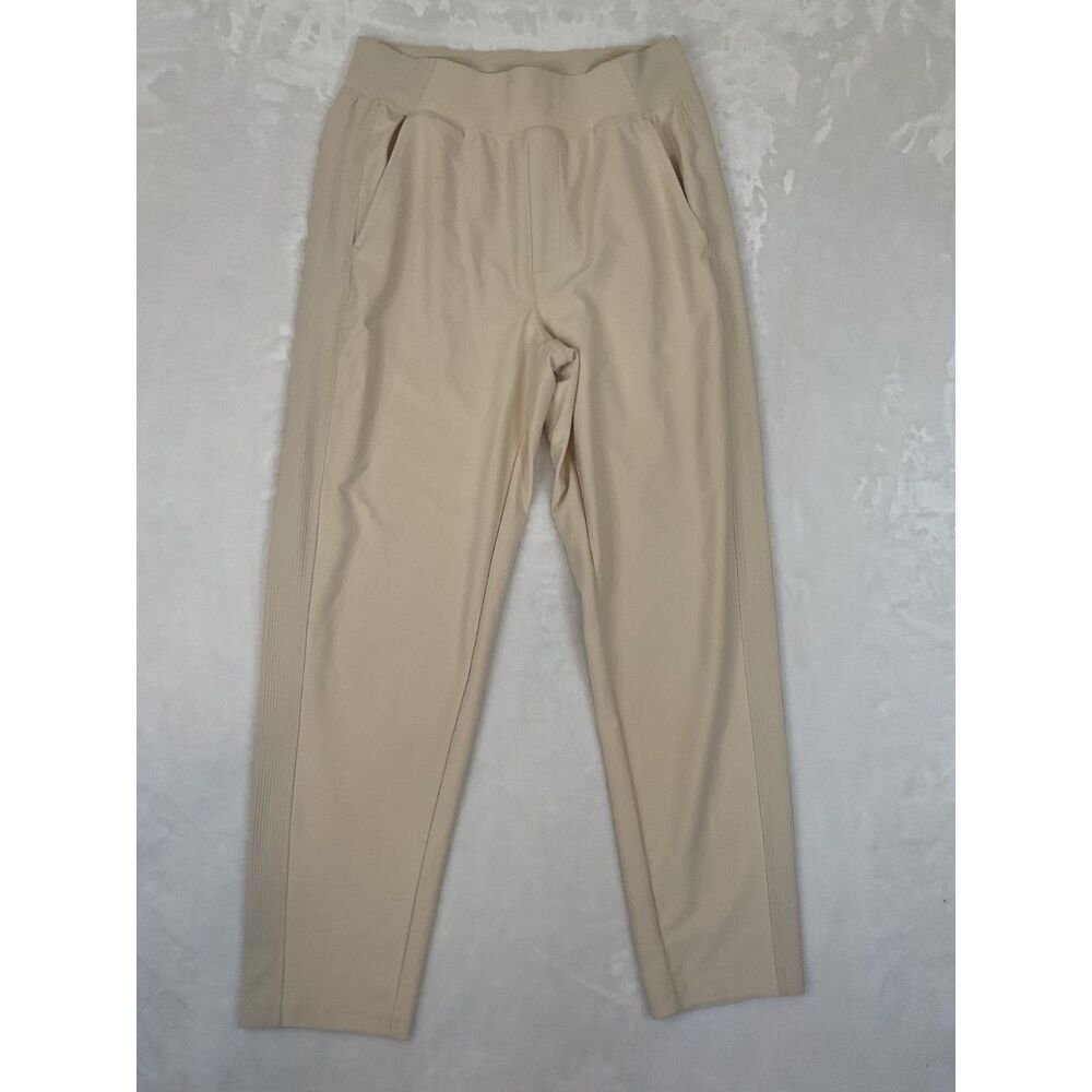 Old Navy PowerSoft Go Dry Wide Leg Athletic Pants Women M Gray Lounge Workout